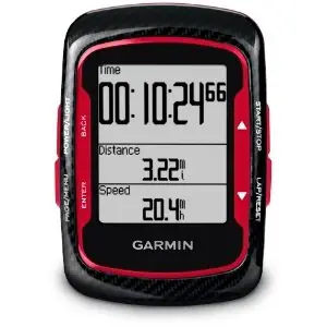 Garmin Edge 500 Bike Computer with Cadence and Premium Heart Rate Monitor (Red)