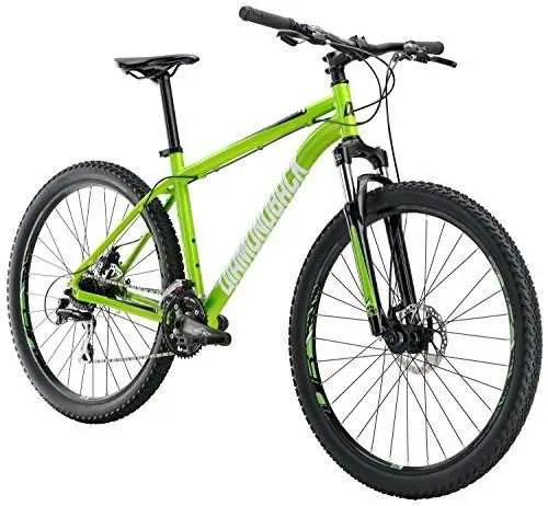 Diamondback Bicycles Overdrive ST Hardtail Mountain Bike, Green, 16"/Small