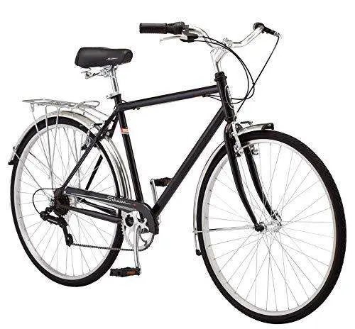 Schwinn Wayfarer Bike Mens and Womens Hybrid Retro-Styled Cruiser, 7-Speed, 28-inch Wheels