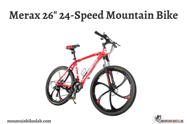Merax 26" 24-Speed Mountain Bike